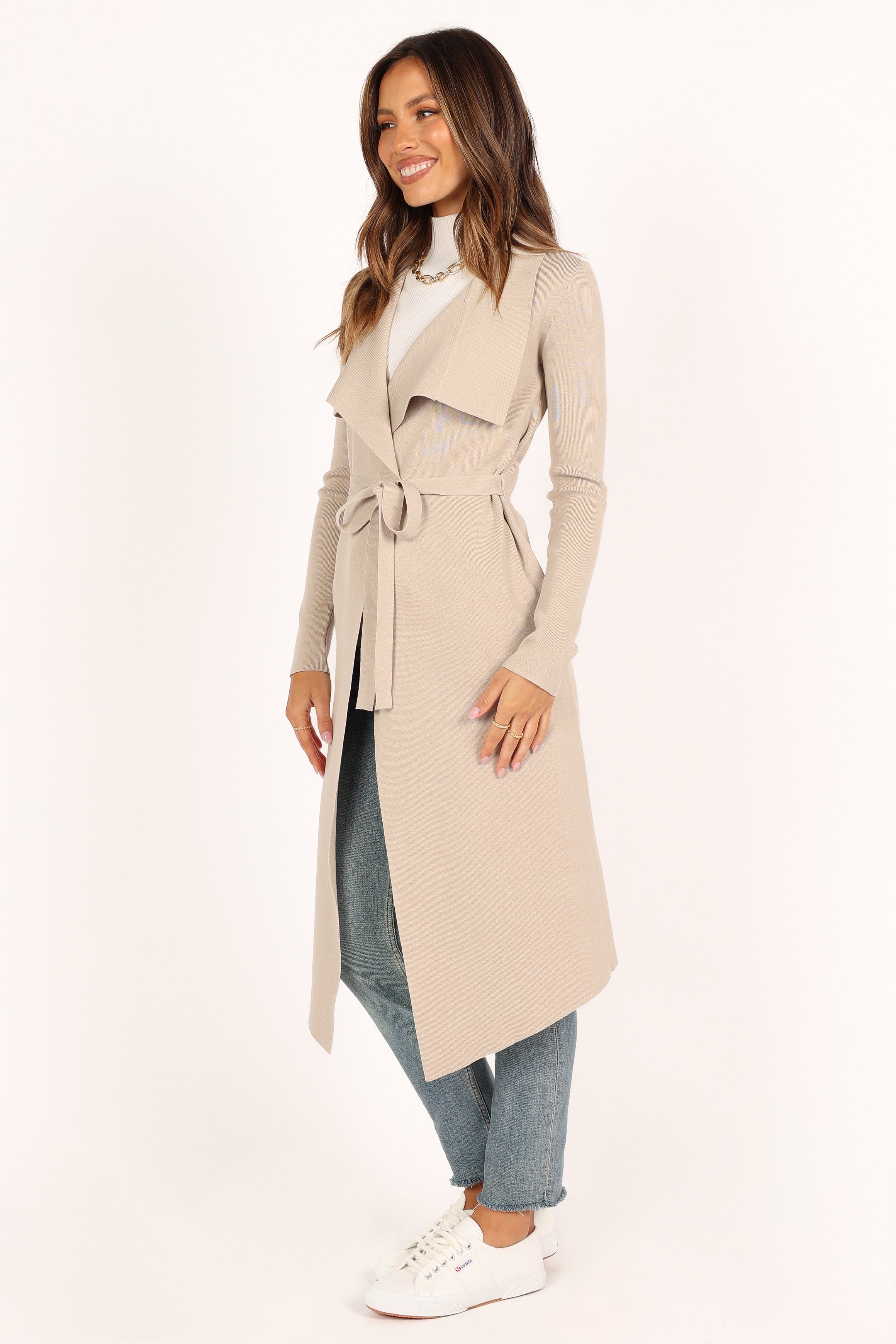 Audrina Cardigan - Stone