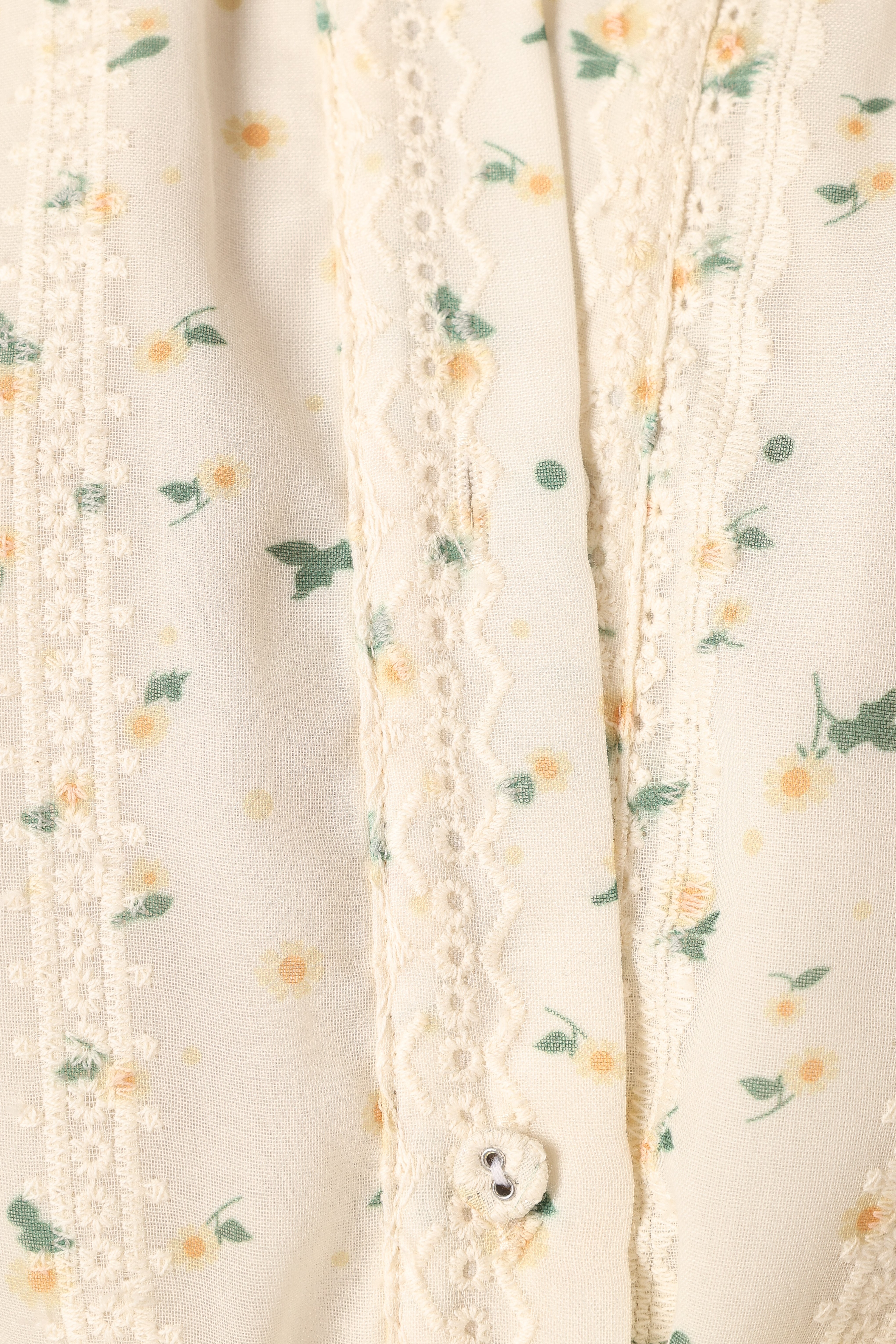 Amy Romper - Yellow Floral