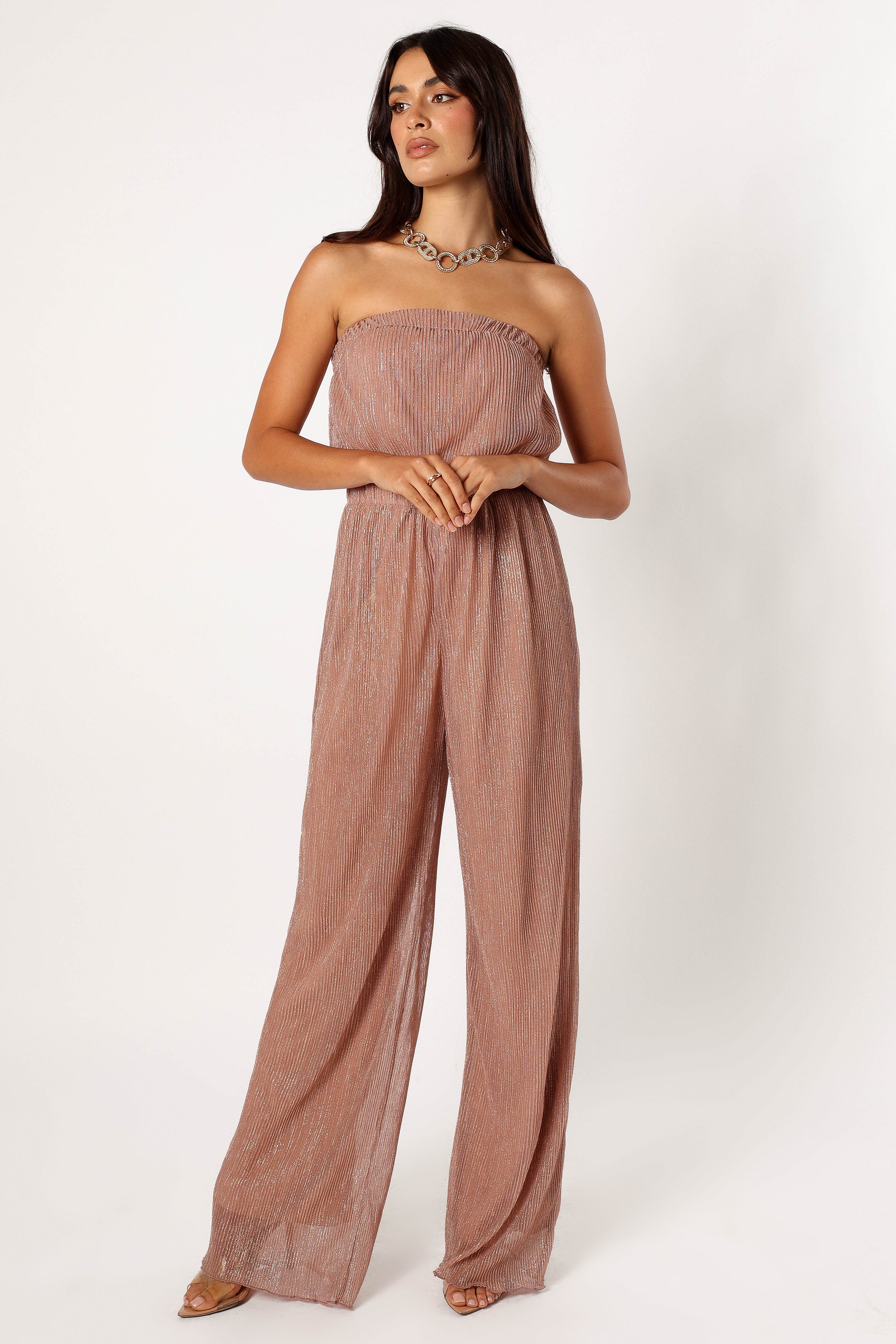 Callie Jumpsuit - Rose Gold