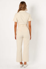 Demi Jumpsuit - Ecru