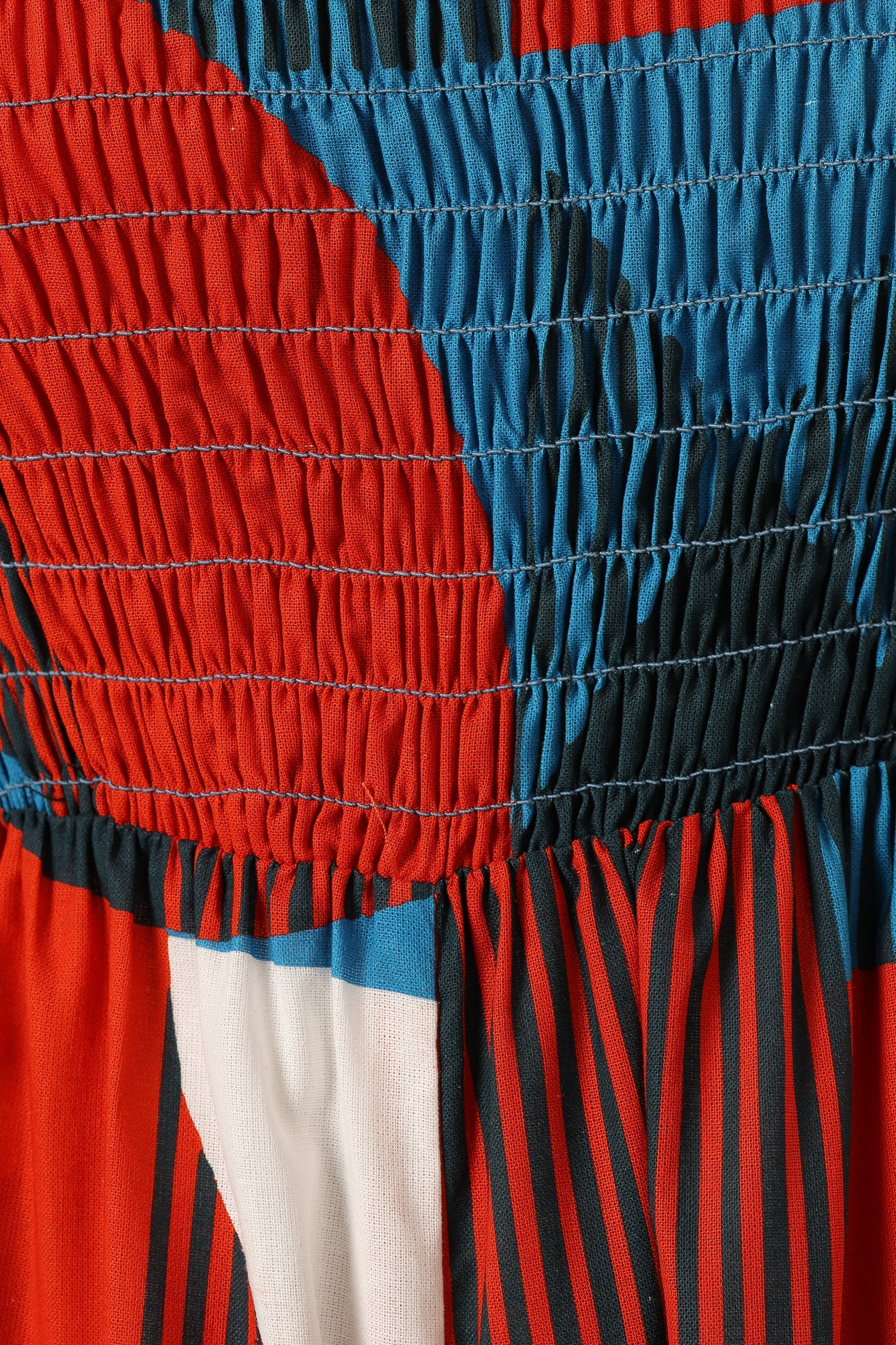 Wrenley Jumpsuit - Blue Geo