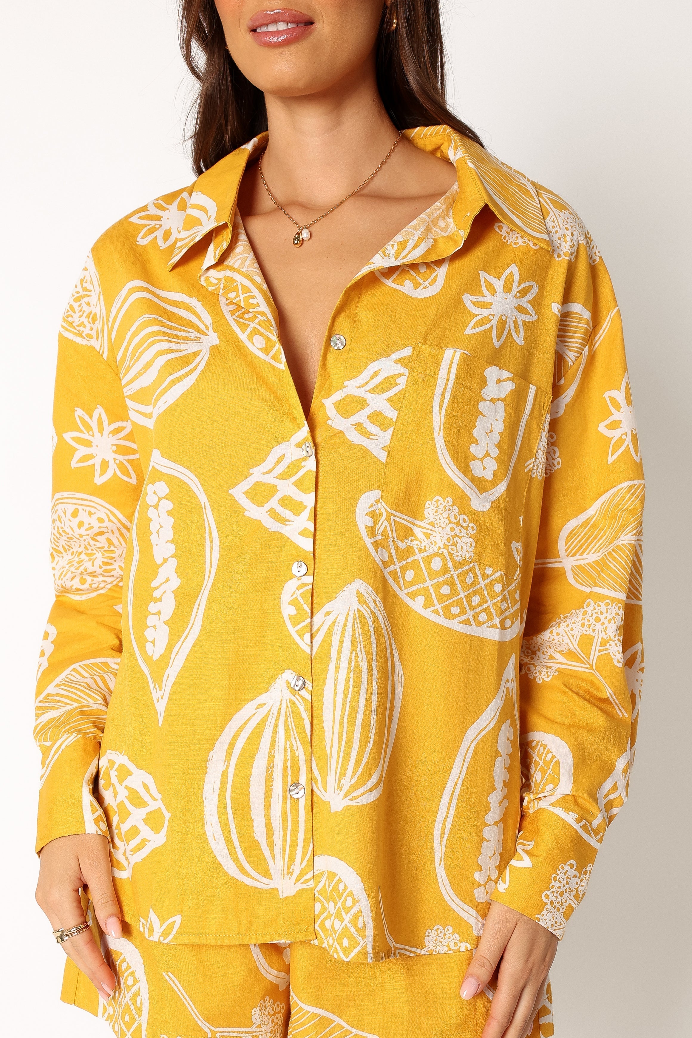 Bonnie Two Piece Set - Yellow