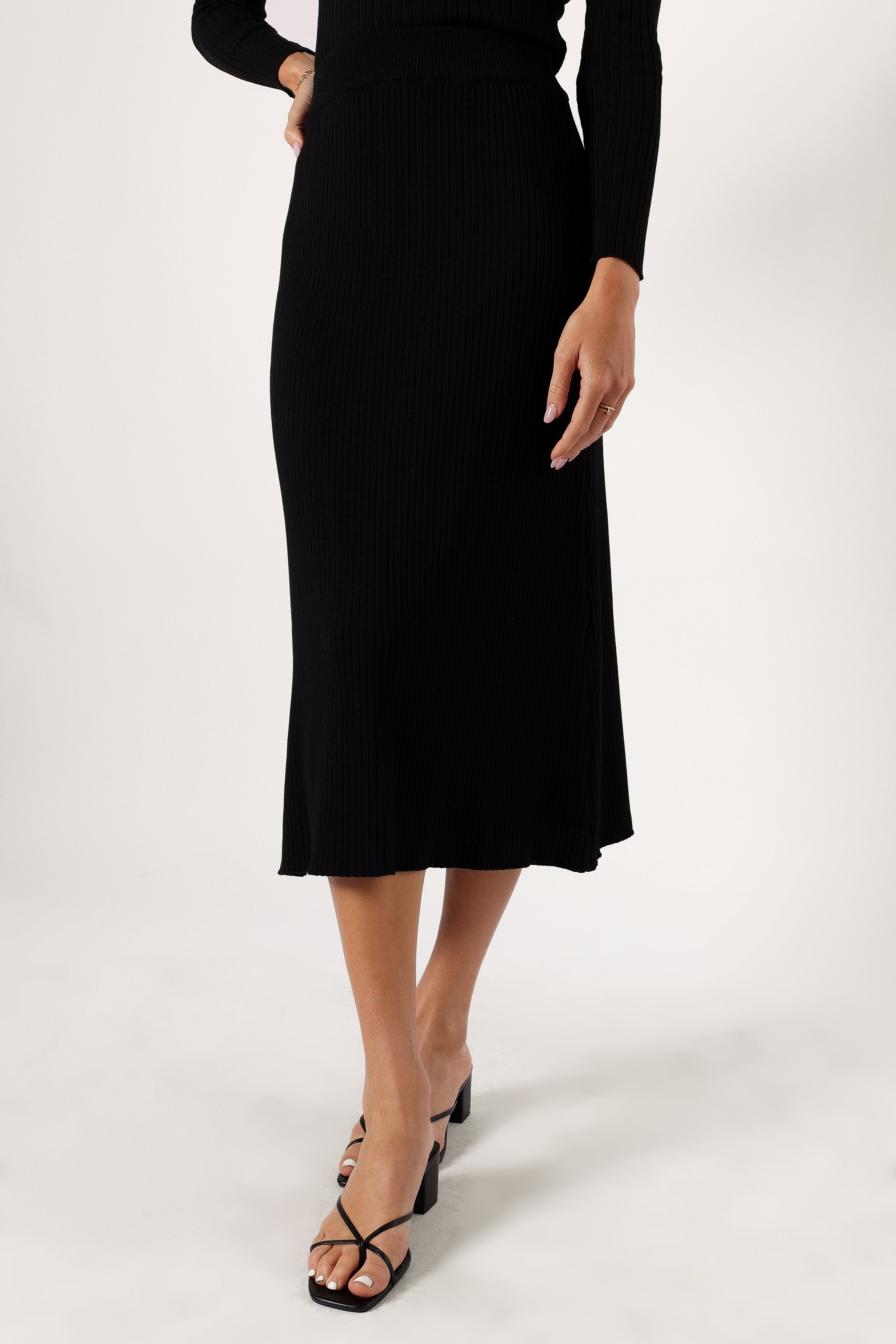 Cameron Knitted Set - Black