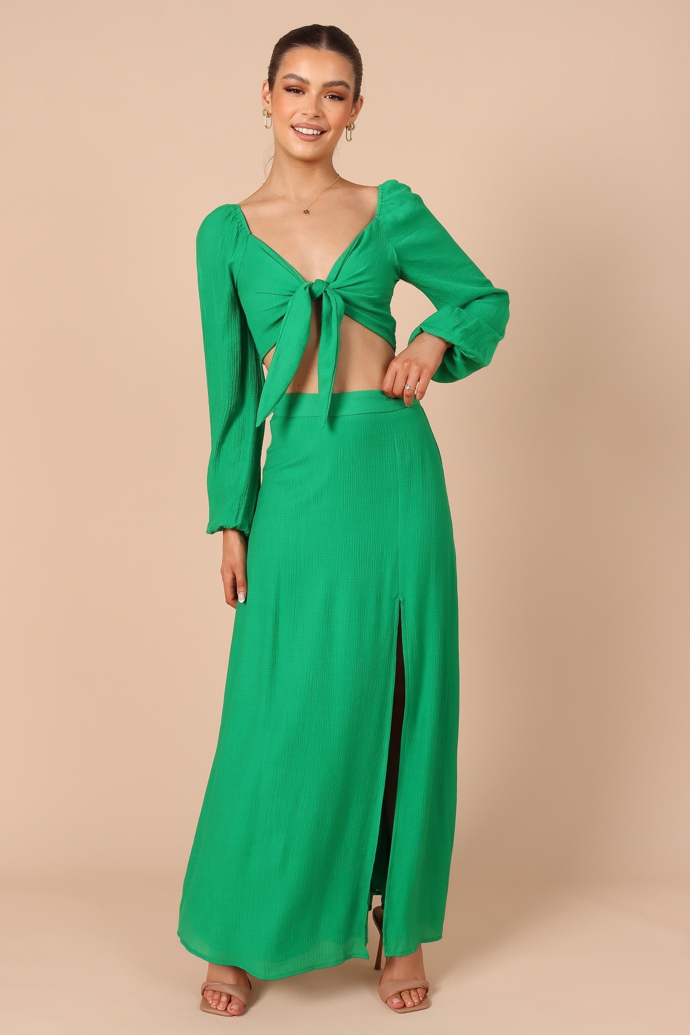 Claudia Two Piece Set - Green