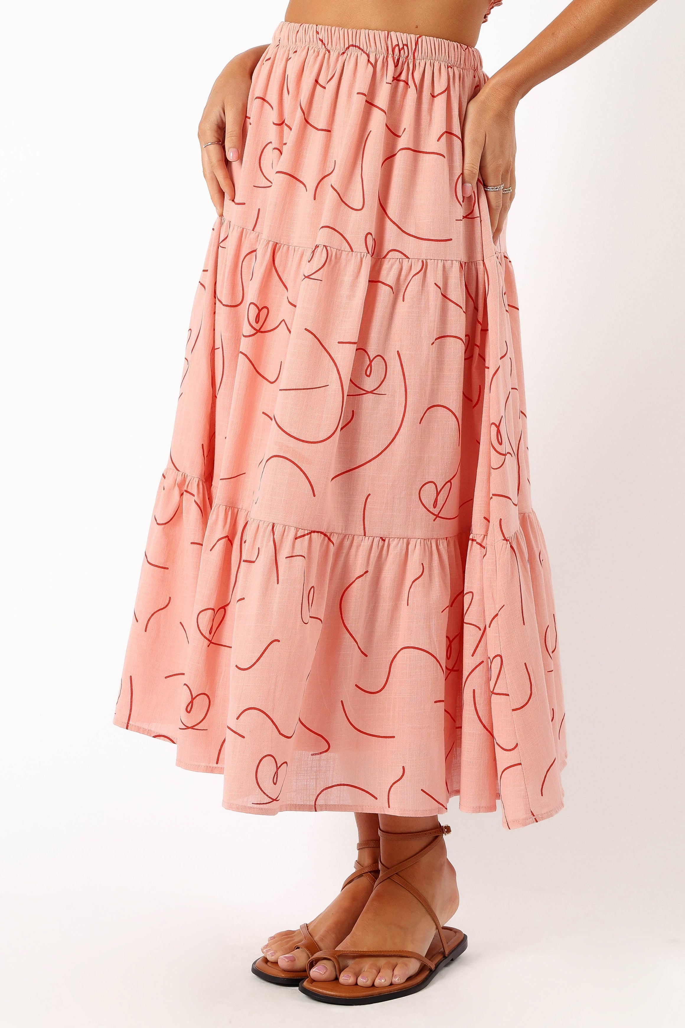 Francesca Two Piece Set - Pink Swirl