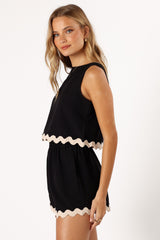 Katy Short Set - Black