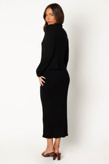Payton Knitted Set - Black
