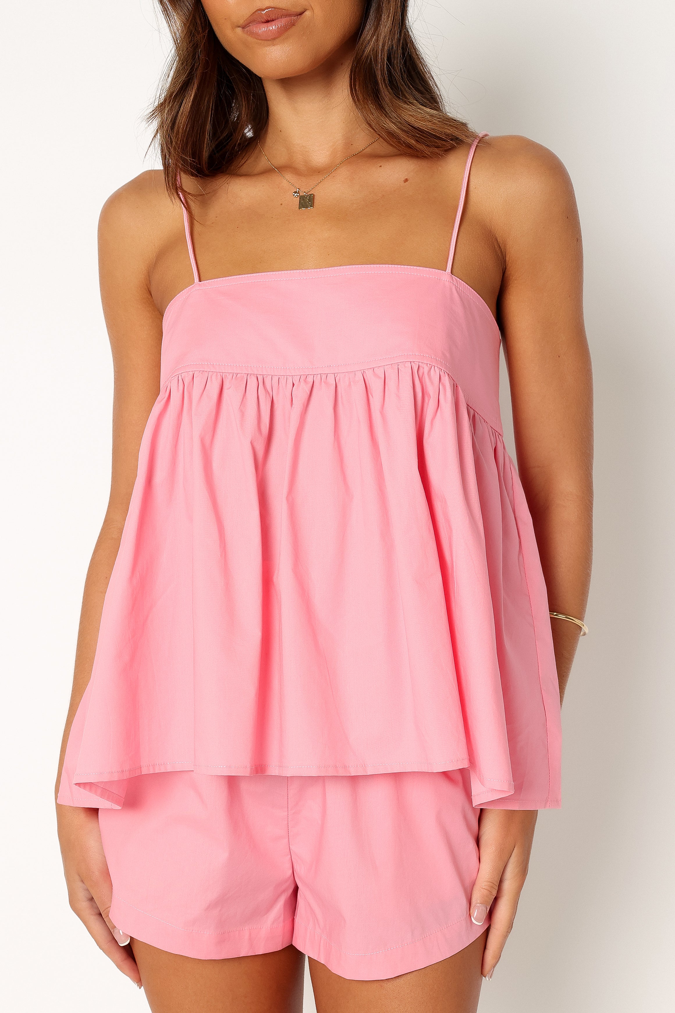 Serina Short Set - Pink