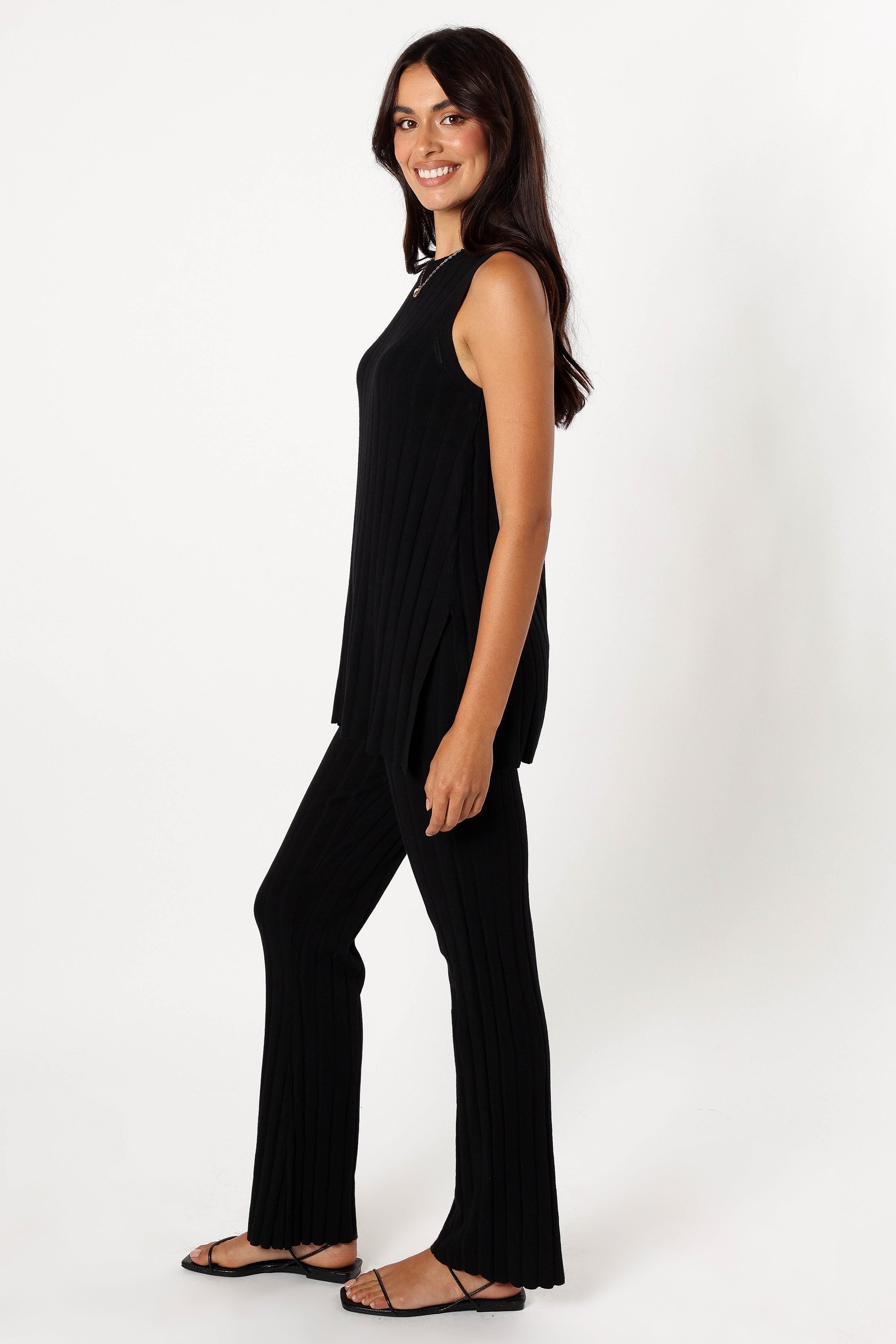 Silvie Knitted Set - Black