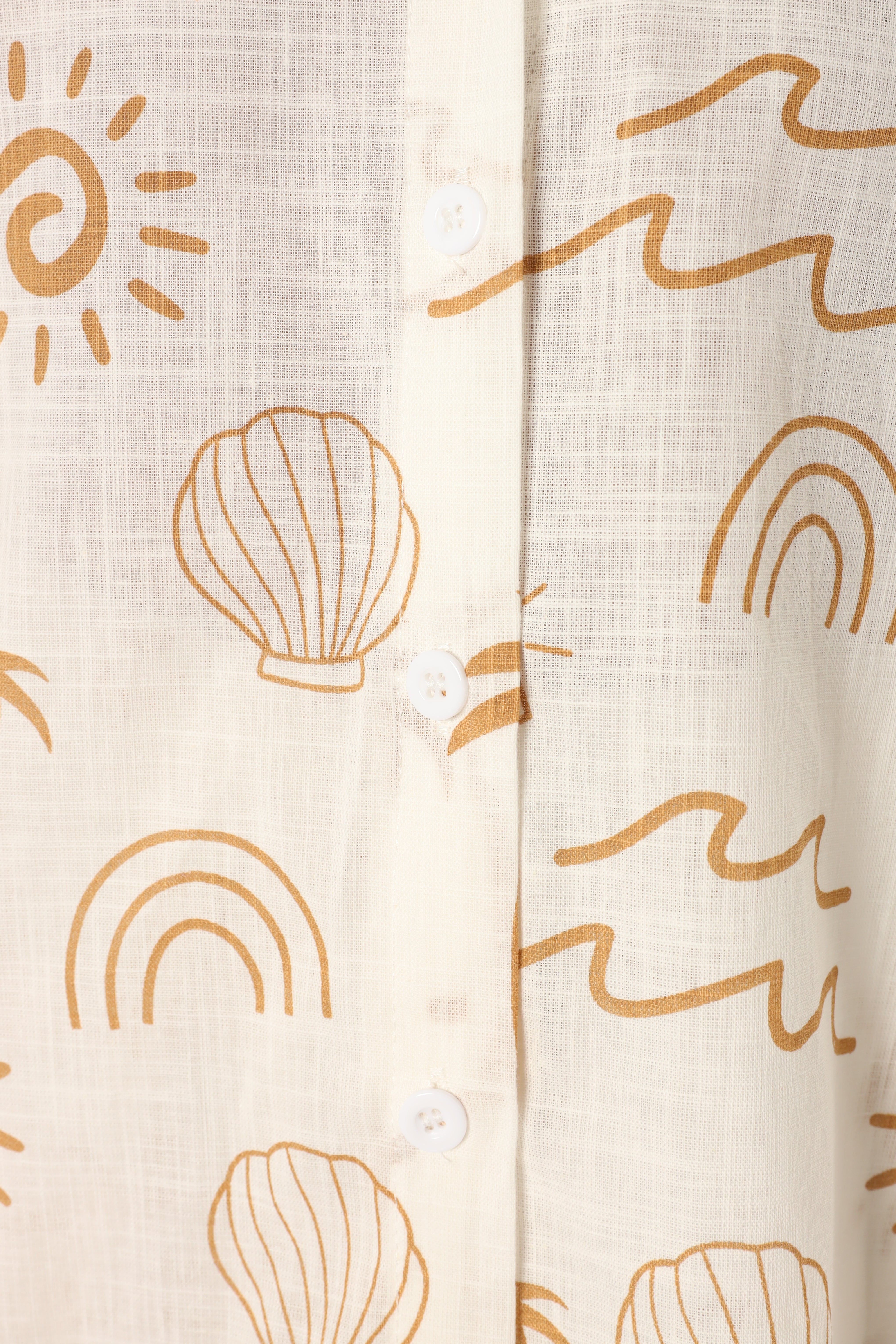 Tally Short Set - White Beige