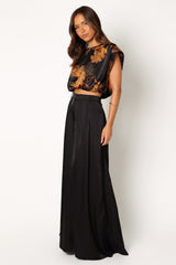 Taya Two Piece Set - Black
