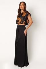 Taya Two Piece Set - Black