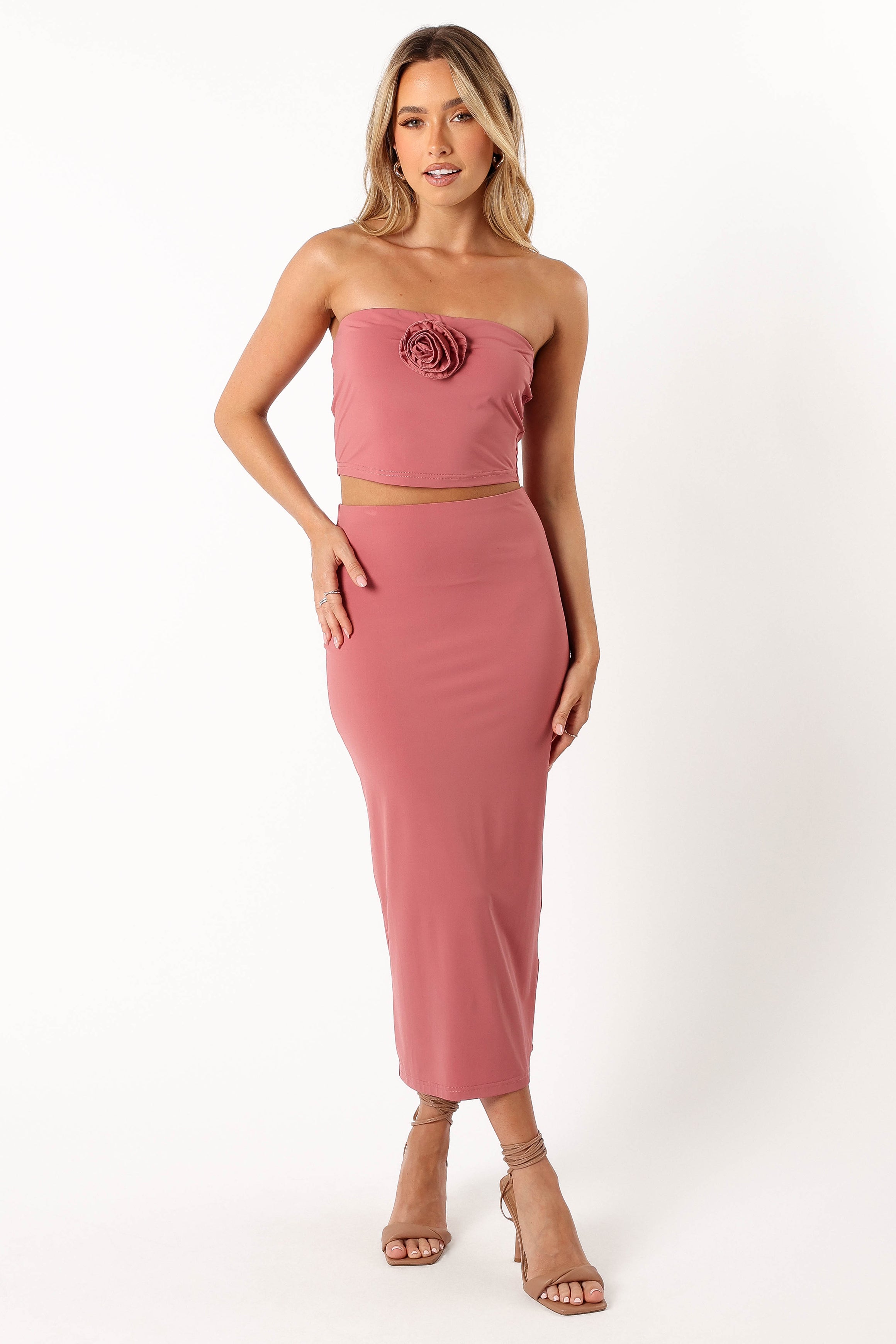 Tiarny Two Piece Set - Dusty Rose