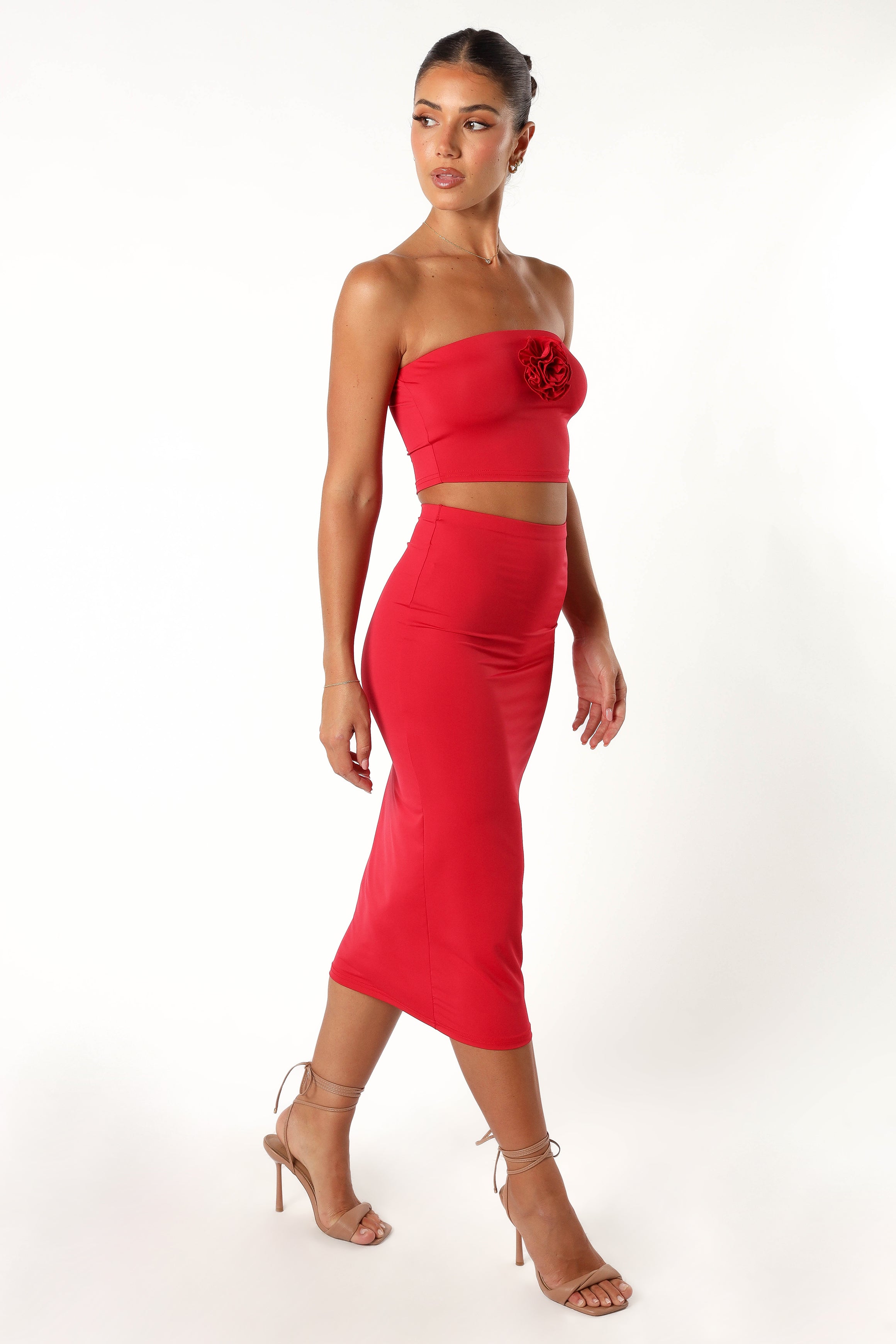 Tiarny Two Piece Set - Red