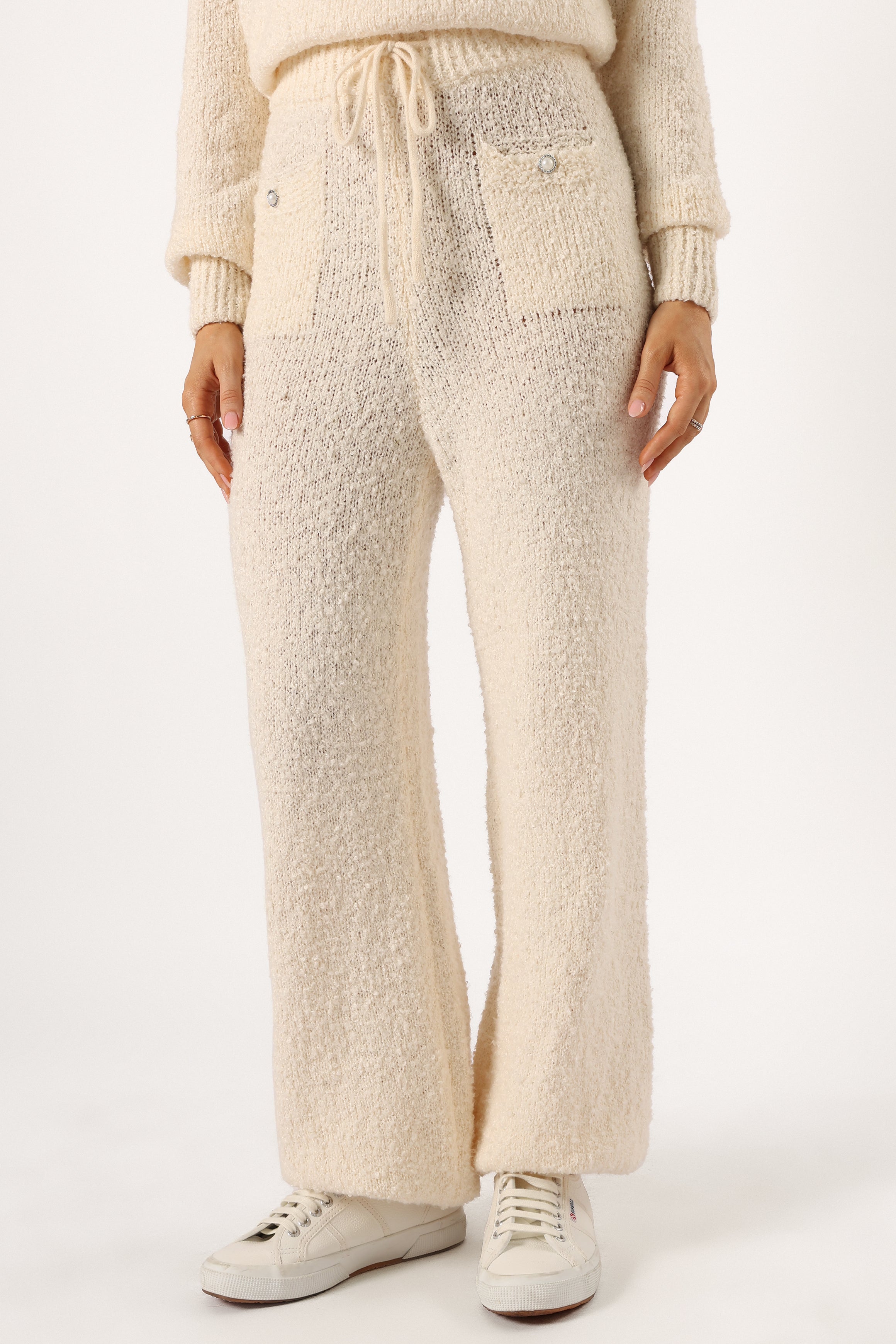 Victoria Knitted Set - Cream