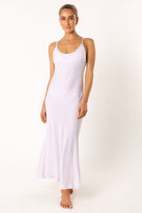 Neroli Maxi Slip - Ivory