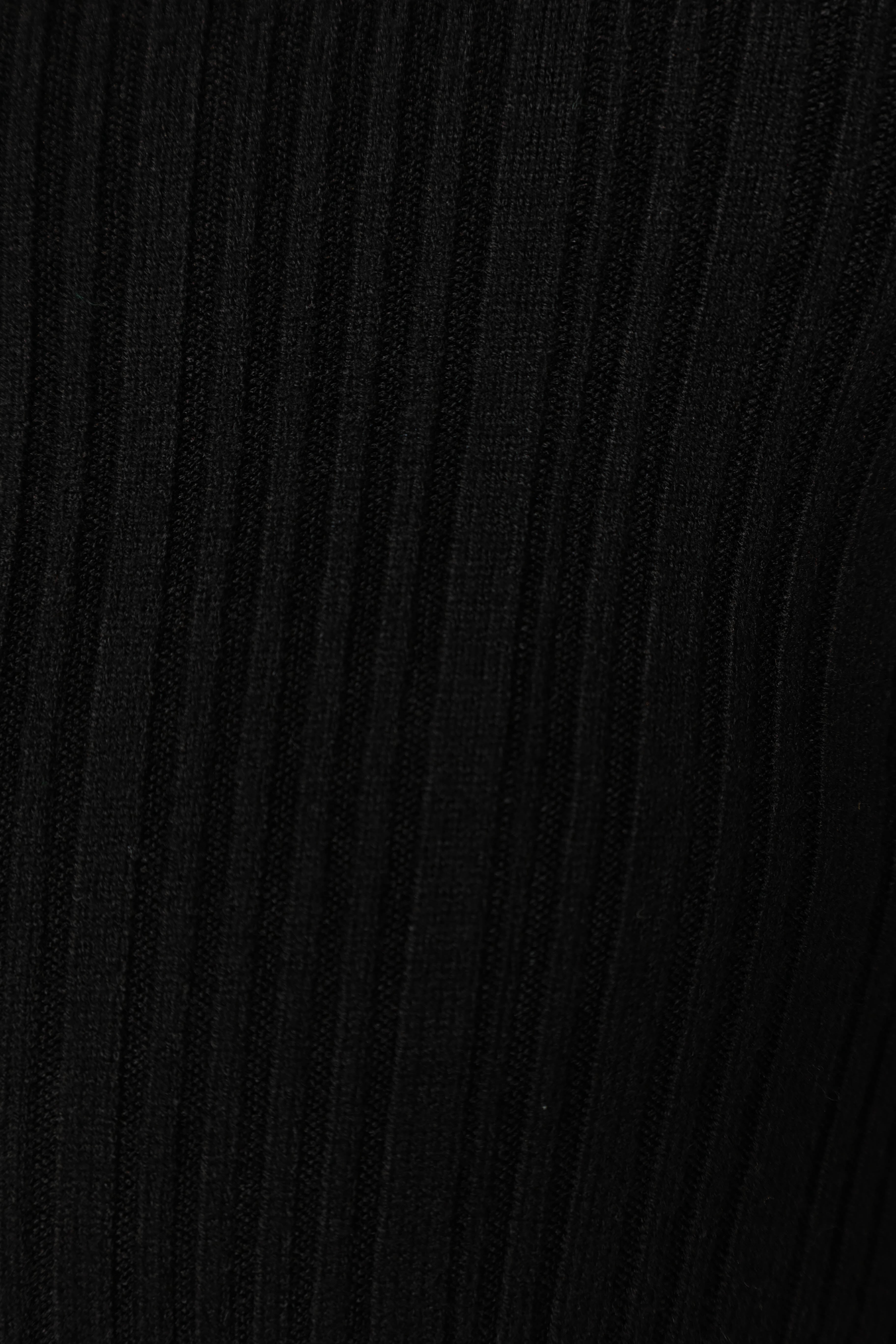 Ace Long Sleeve Knit Bodysuit - Black