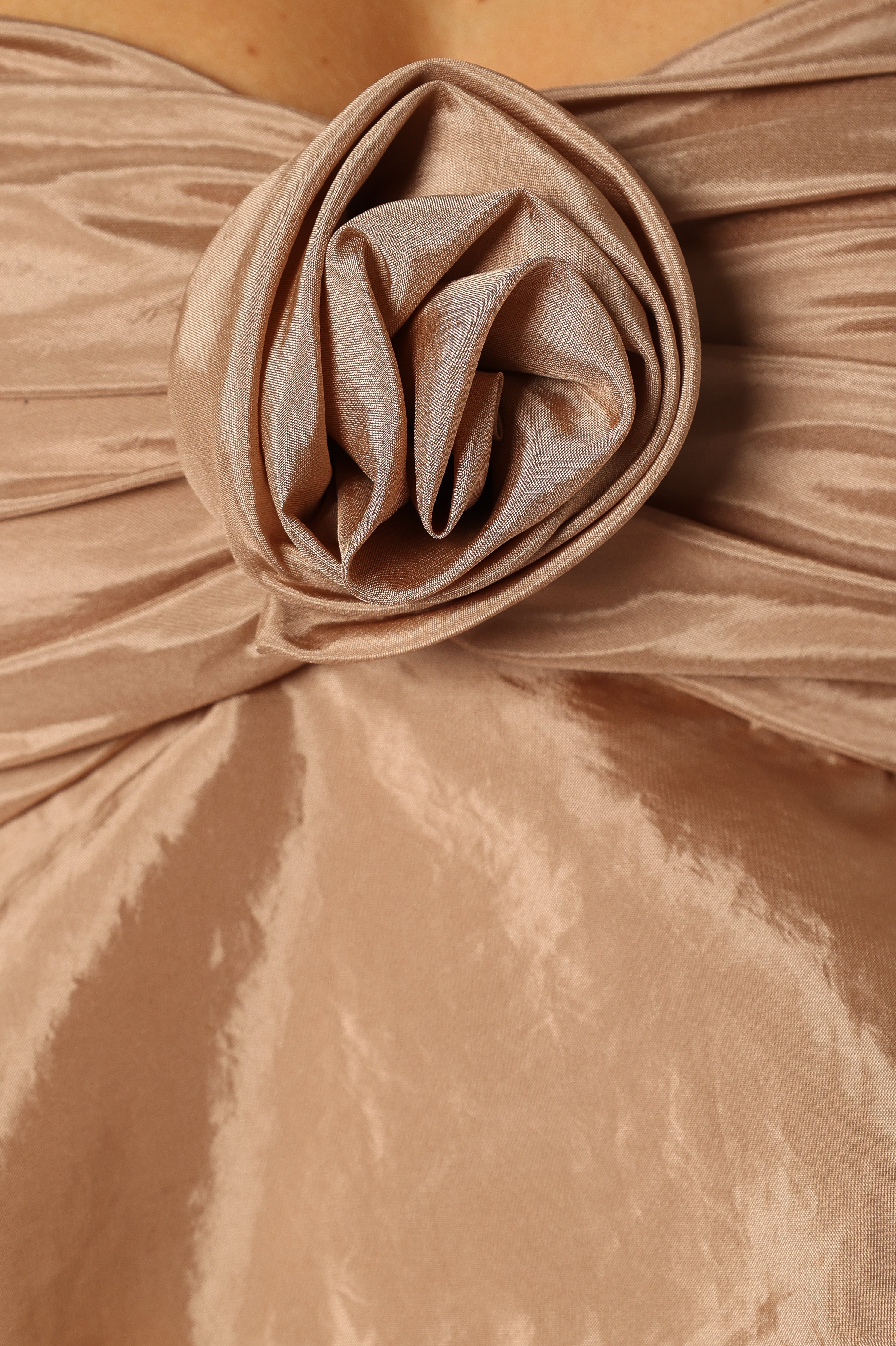 Bessie Rosette Top - Champagne