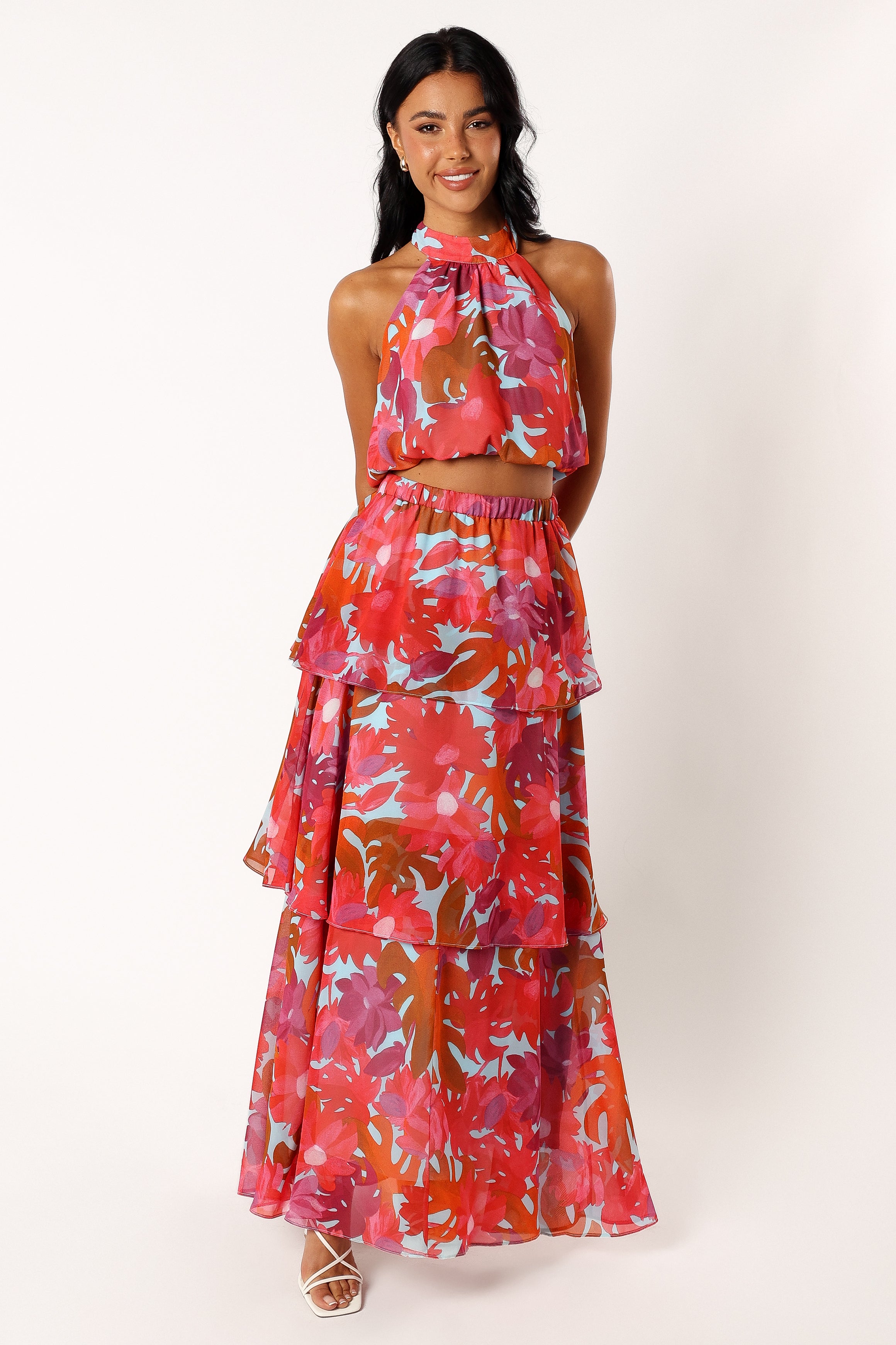 Blaise Halter Top - Pink Azalea