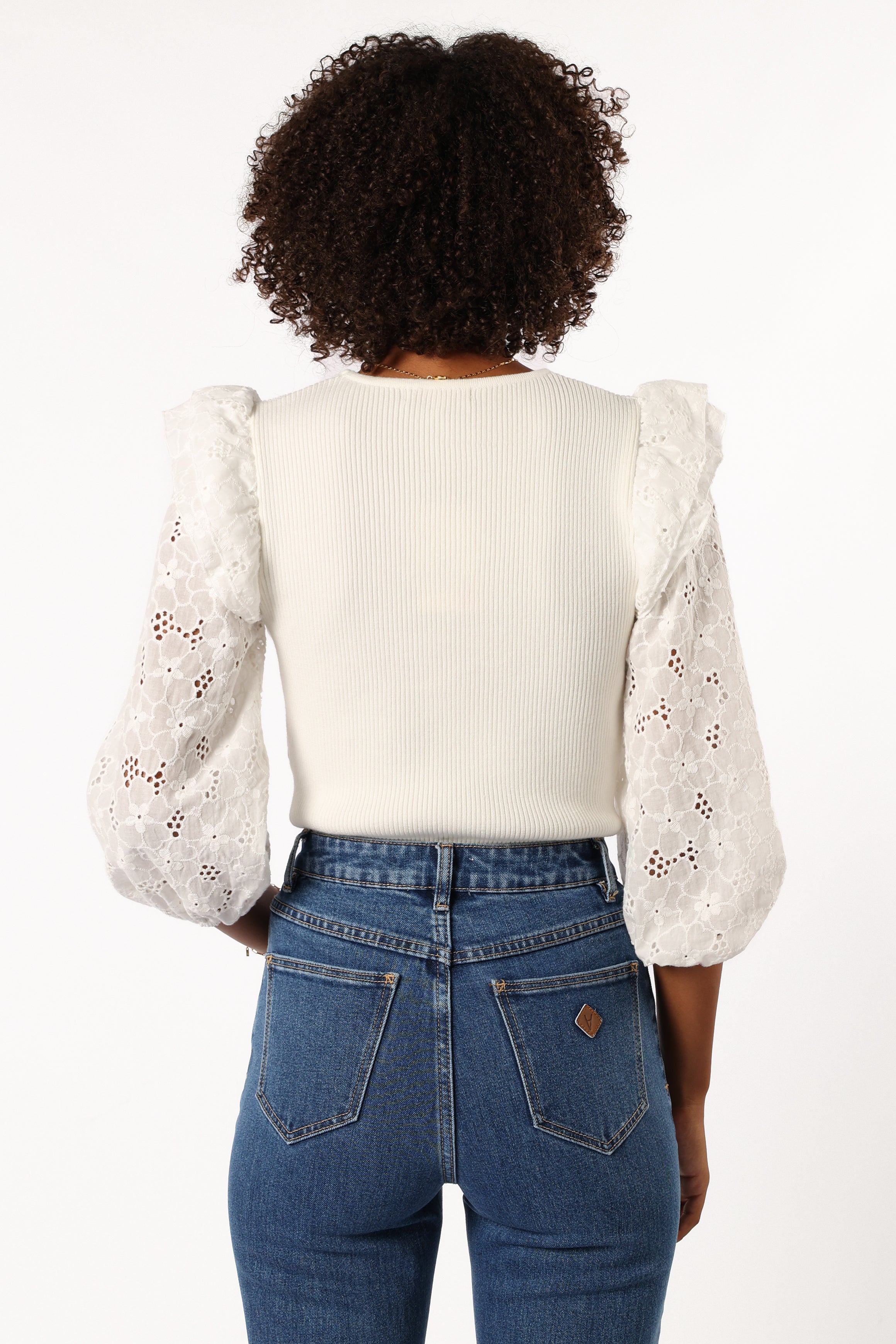 Halle Top - White
