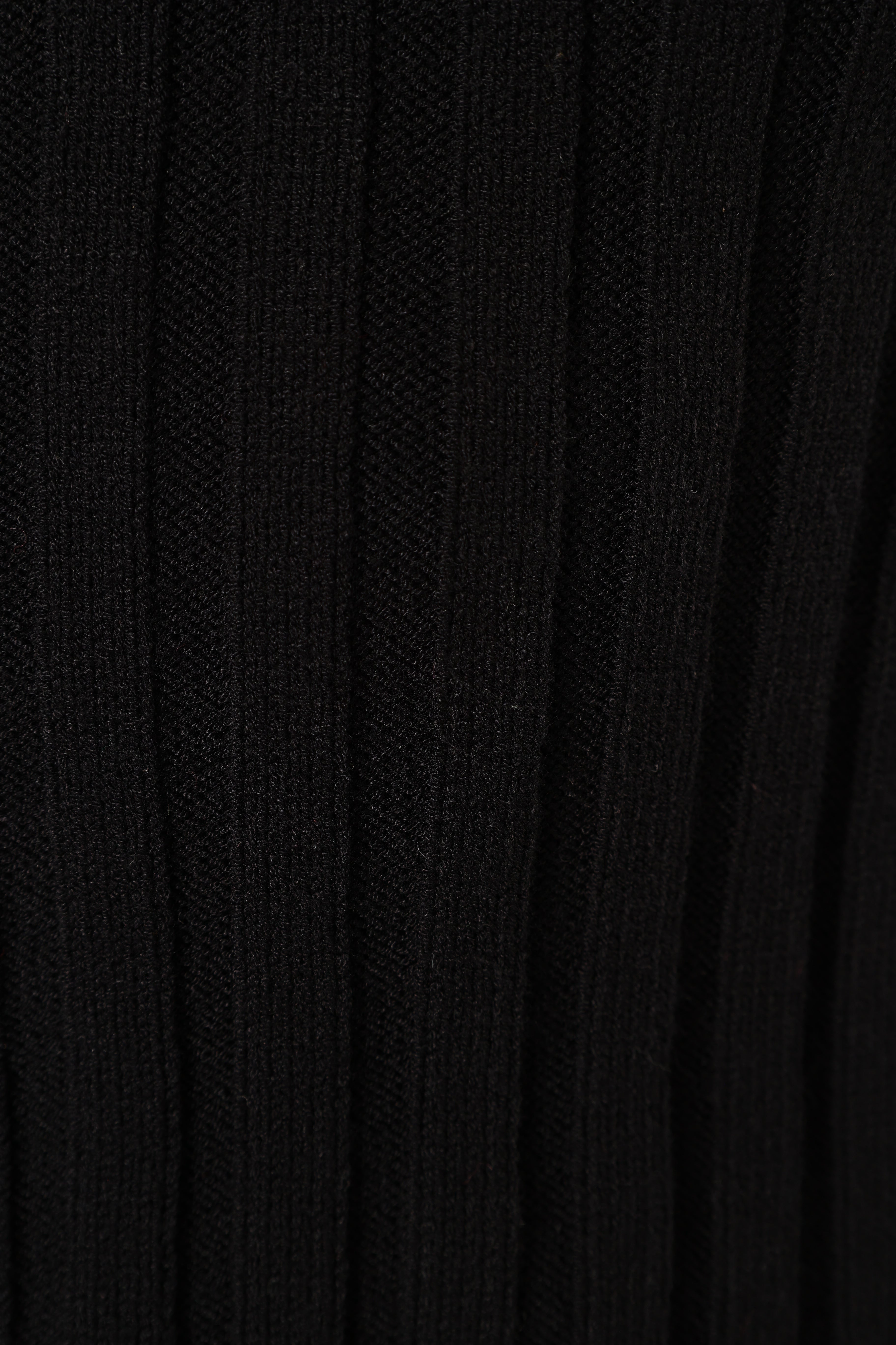 Nila Knit Top - Black