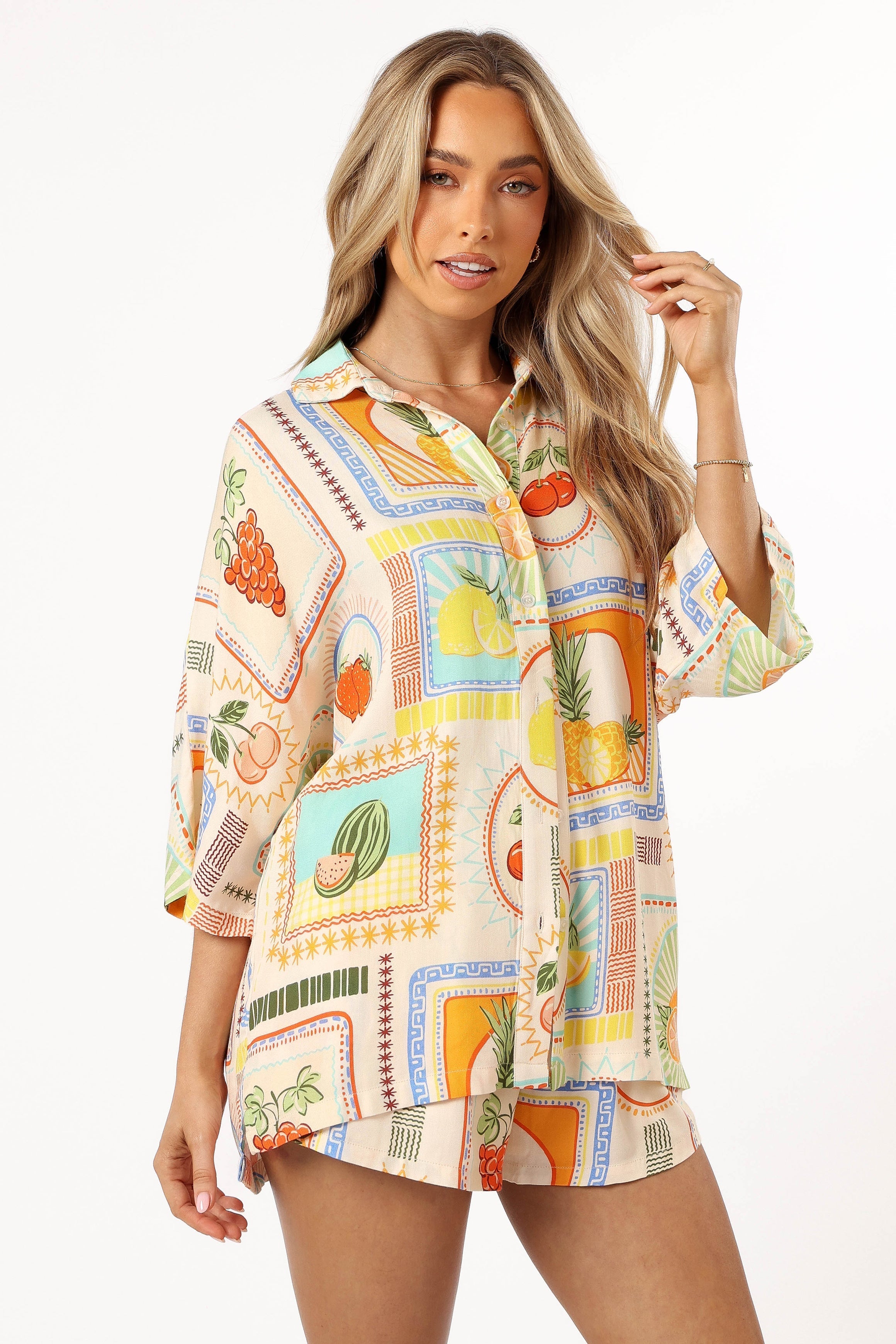 Olena Shirt - Agata Print
