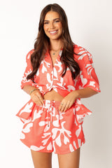 Payton Shirt - Melon White