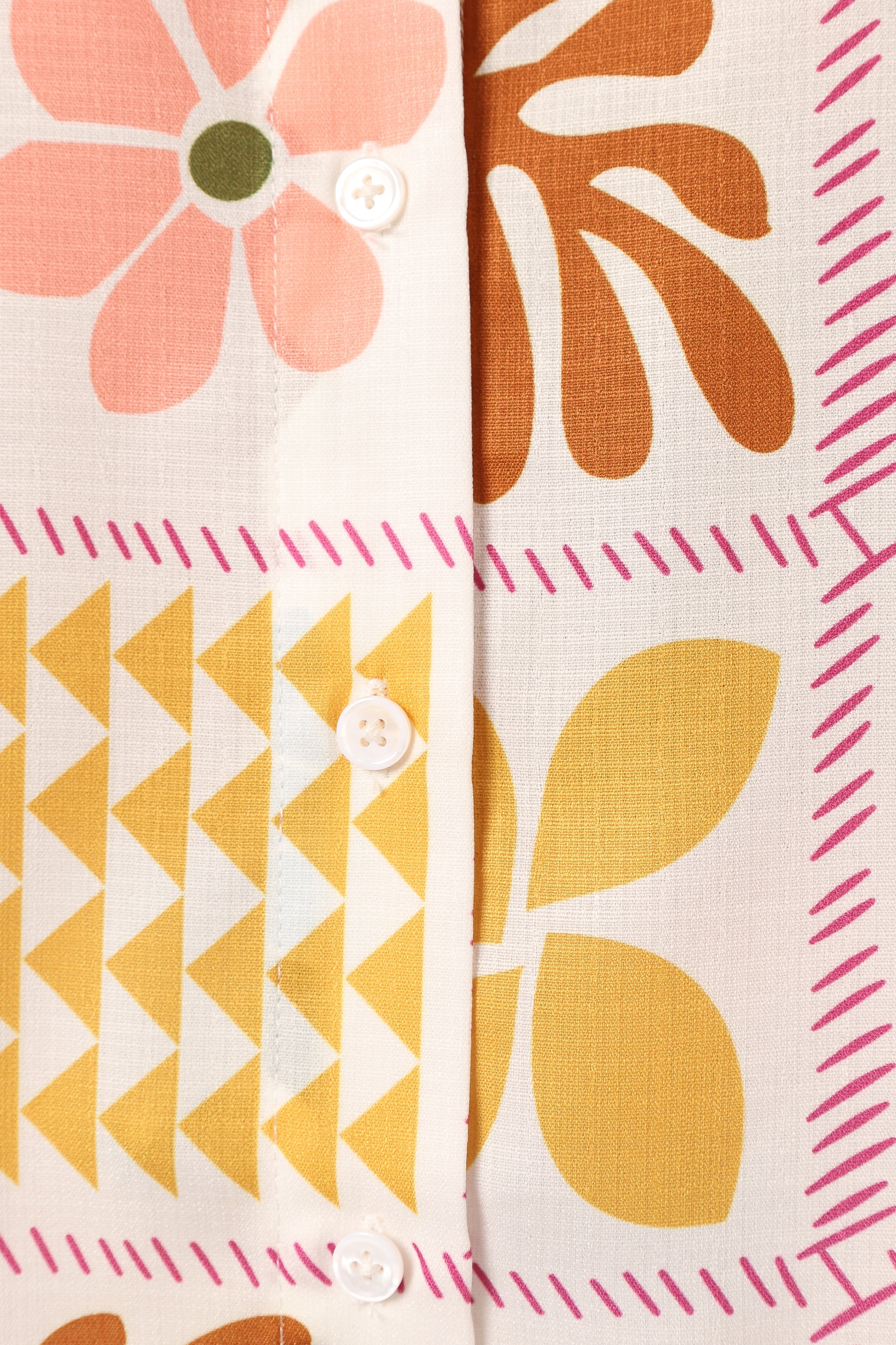 Shay Top - White Multi